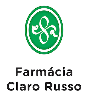 Logótipo da Farmácia Claro Russo